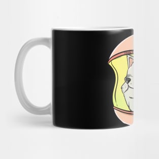 Badass Astronaut Space Cat Mug